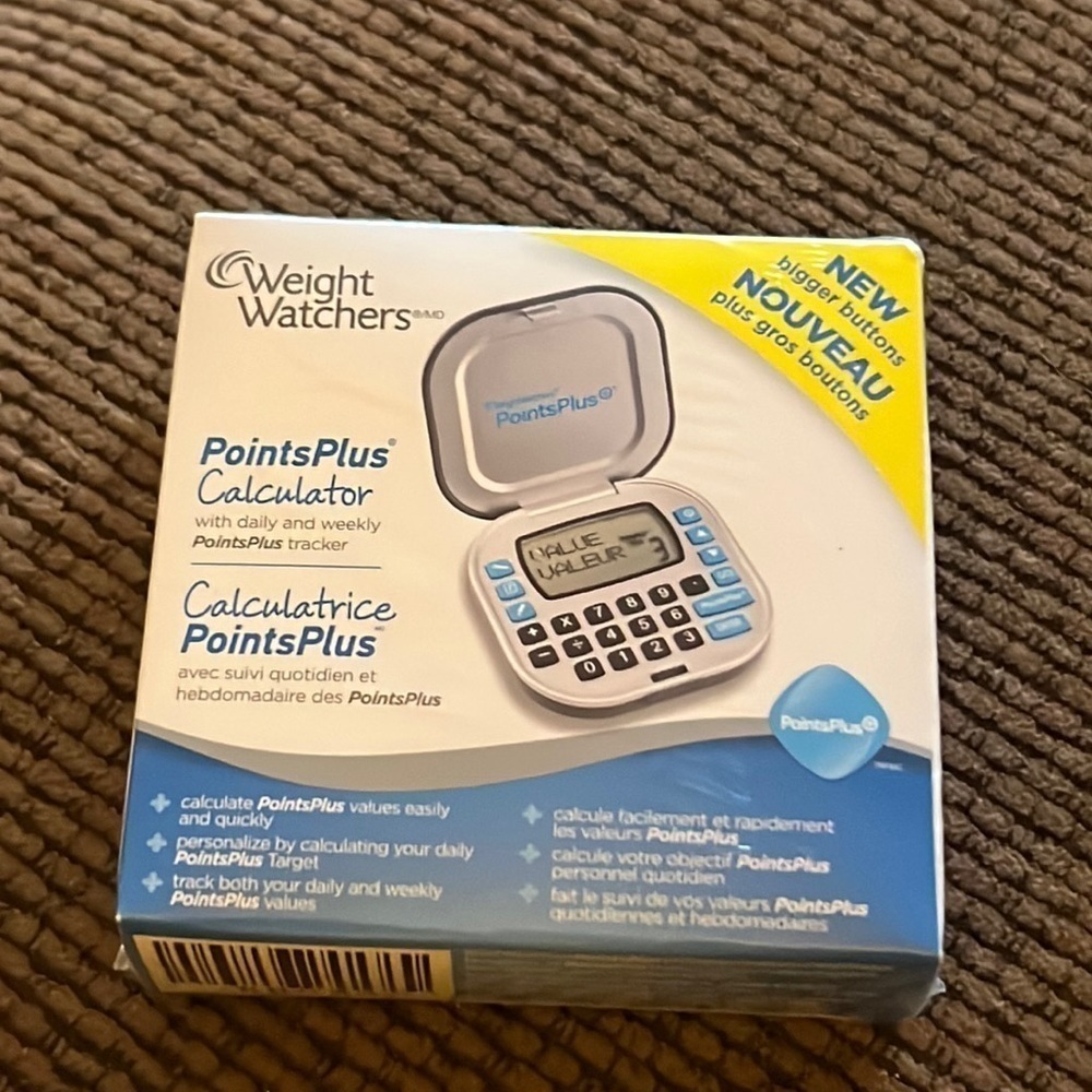 New and Sealed Weight Watchers PointsPlus Calculator